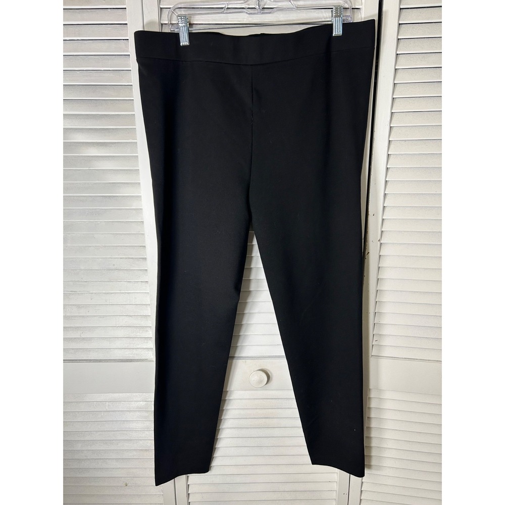 Vince Camuto Black Pull On Pants Size 1X
